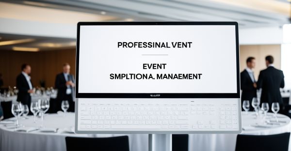 Solution professionnelle de gestion d'événements : simplifiez vos organisation